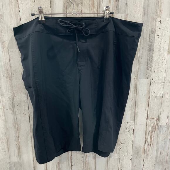 Columbia Black Board Shorts Hybrid Swim Quick Dry Beach Mens Size XL - Picture 1 of 7
